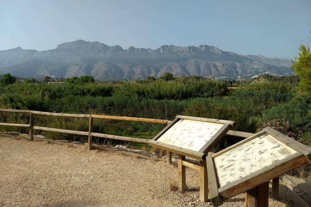 Bright & Spacious Apt - Panoramic Views! Apartment Altea Luaran gambar